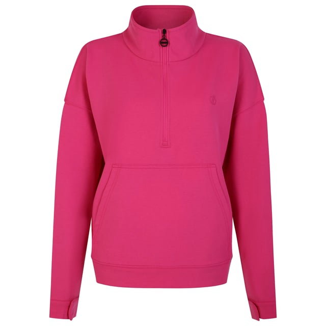 Fabric: Cotton, Jersey, Polyester, Soft Touch. Design: Logo. Hem: Fitted. Gusseted. Cuff: Adjustable, Hook And Loop Strap. Neckline: High Collar. Sleeve-Type: Long-Sleeved. Pockets: 1 Kangaroo Pocket. Fastening: Half Zip.