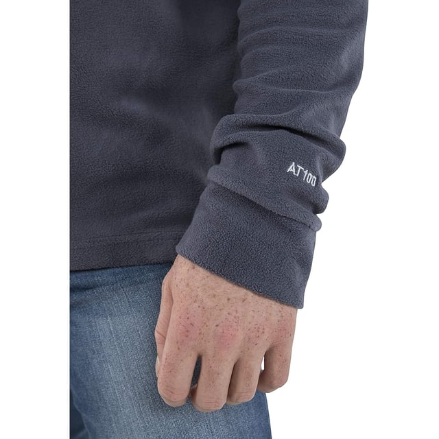 Mens microfleece top. 130gsm airtrap fleece build to trap and hold onto body heat. 1/2 zip neck. 100% Polyester microfleece.