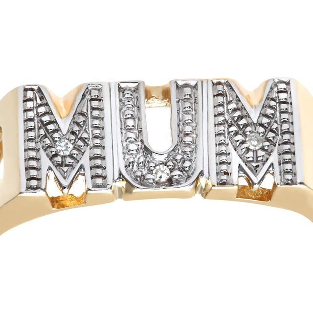 Diamond outlet mum ring