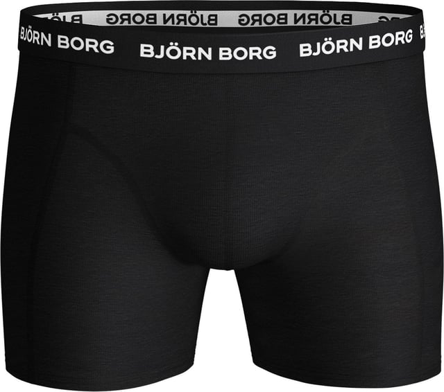 10-Pack heren boxers van het merk Bjorn Borg. De boxershorts van Bjorn Borg zijn gemaakt van katoen en elastaan, waardoor de stof lekker veel rek heeft. Het zachte katoen zorgt voor een heerlijk draagcomfort.  Merk: Bjorn BorgModelnaam: 10-Pack MixCategorie: heren boxersMaterialen: katoen, elastaanKleur: blauw, zwart, grijs, wit