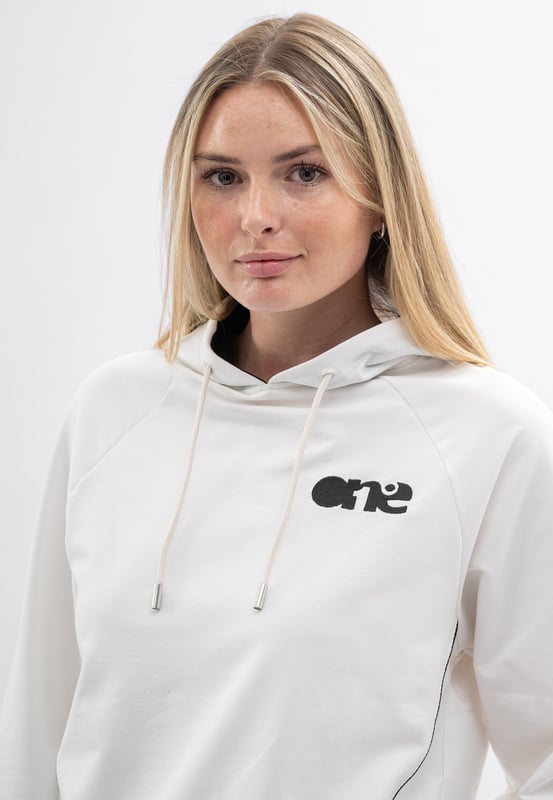 Tom Barron Damen-Hoodie mit Stickerei und geripptem Trainingsanzug-Set mit Seitenbesatz