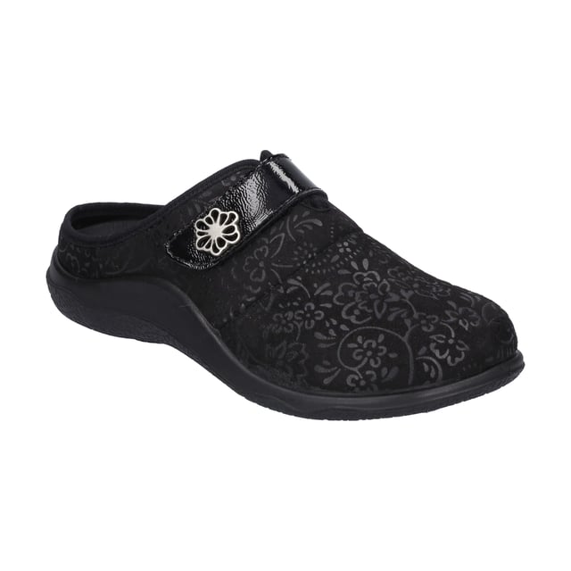 Nuestras zapatillas fabricadas con fina Lack. La práctica cremallera sirve para una sujeción firme en el zapato. Este modelo tiene una plantilla extraíble para cambiarse. La construcción Strobel se utiliza normalmente para los zapatillas de correr porque hace que el zapato sea especialmente deportivo. Gracias al ancho de zapato G estas zapatillas son muy cómodass para los pies normales. En casa, la zapatillas es.