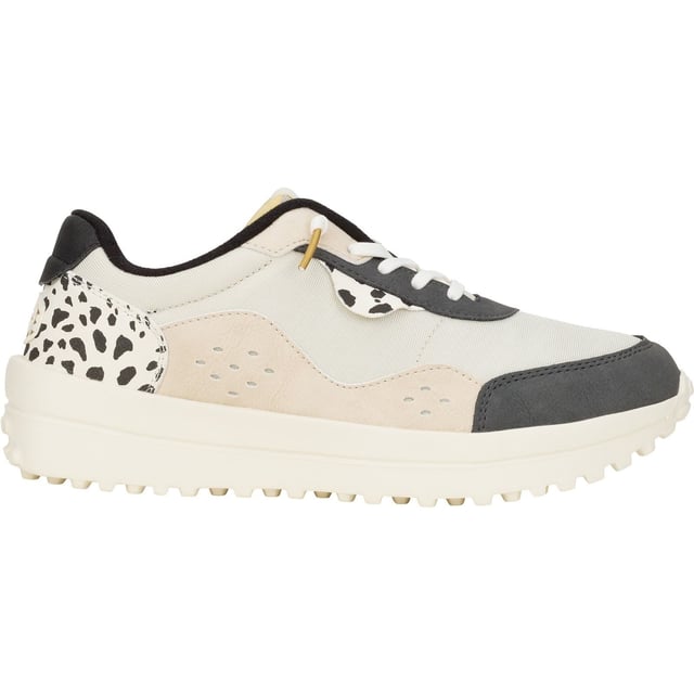 Zeg hallo tegen Hayden Shine. Ons nieuwe favoriete silhouet krijgt een glanzende make-over met verhoogde metallic elementen, kunstleer en suède details. De gewatteerde kraag en hiel geven rondom extra comfort in combinatie met tandige gesp lugs