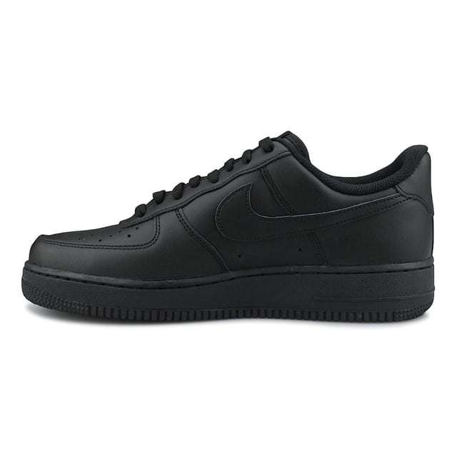 Nike Air Force 1 Mens Trainers In Black