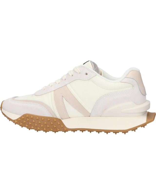 Sneakers for woman Lacoste in white SNEAKERS LACOSTE FOR WOMAN 45SFA0017 L-SPIN DELUXE White, Padded insole, Nonslip soles, Flexible sole