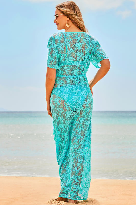 chinese dress ladies Cyan Lace Party Dress Sweetheart Long Turquoise Lace Prom Dress Formal –  DaisyFormals-Bridesmaid and Formal Dresses in 59+ Colors main image 1