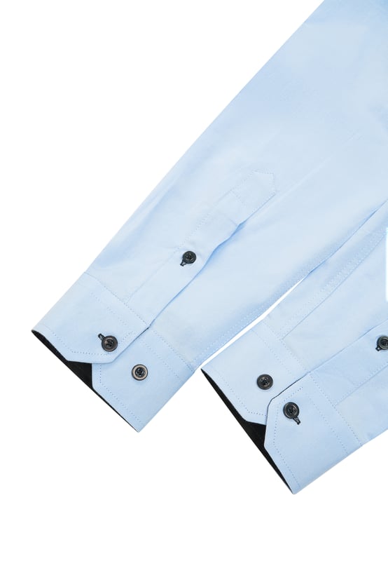 Overhemd Slim Fit von Rusty Neal in der farbe Blau.