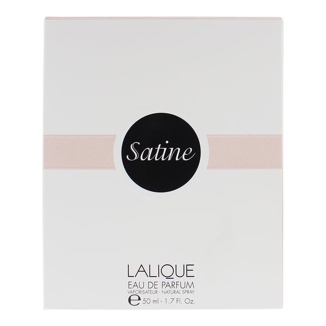 Satine by Lalique is a Oriental Woody fragrance for women. This is a new fragrance. Satine was launched in 2013. The nose behind this fragrance is Nathalie Lorson. Top notes are jasmine heliotrope and gardenia middle notes are tonka bean vanila and pink pepper base notes are sandalwood vetiver and patchouli.