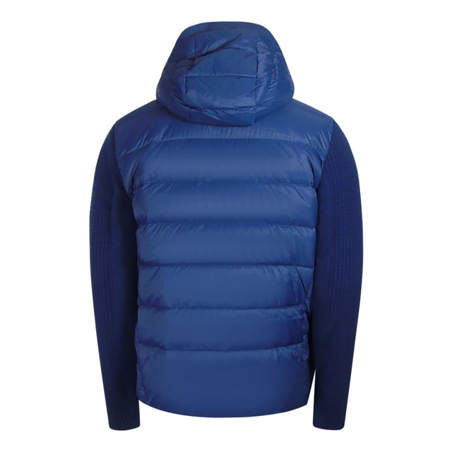 Mantengase abrigado y elegante con la chaqueta azul marino de Parajumpers. Este lujoso abrigo esta confeccionado con un tejido ligero y aislante que retiene el calor y protege contra los elementos. No sacrifiques el estilo por la comodidad: !haz una declaracion!, Relleno: 90% plumon de pato, 10% plumas de pato Material superior: 100% poliamida, ajuste regular, cierre de cremallera, azul marino, brazos hechos de 100% lana merino extrafina, Abrigo azul, chaqueta azul marino