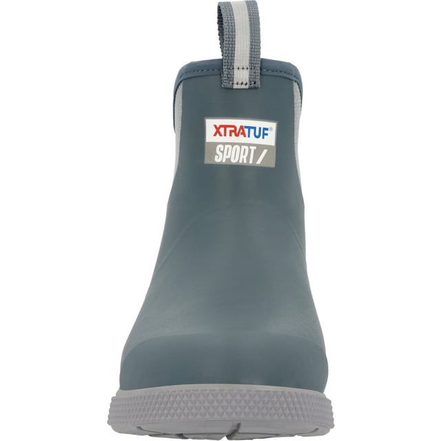 The Ankle Deck Boot Sport is the ultimate in comfort, offering agility with a sneaker-like feel. It is lightweight and provides a long cushion life and high energy return that will keep you comfortable, so you can stay out longer.