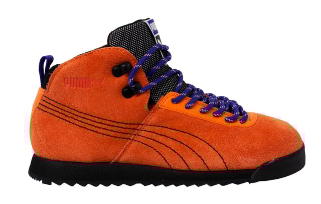 Puma roma red suede clearance