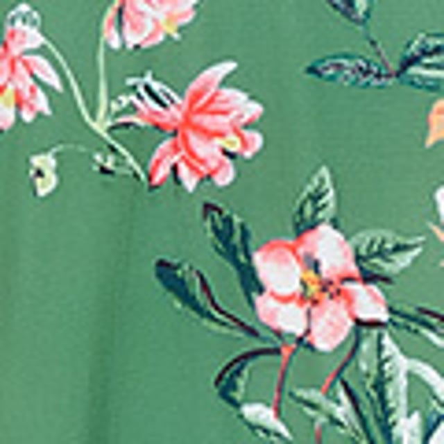 Yumi large scale flower kimono dress cheap