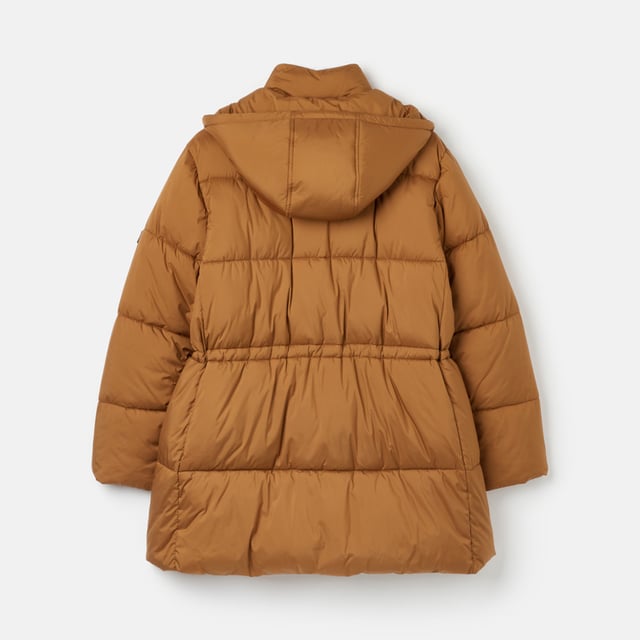 Joules Womens Holsworth Padded Quilted Hooded Winter Coat