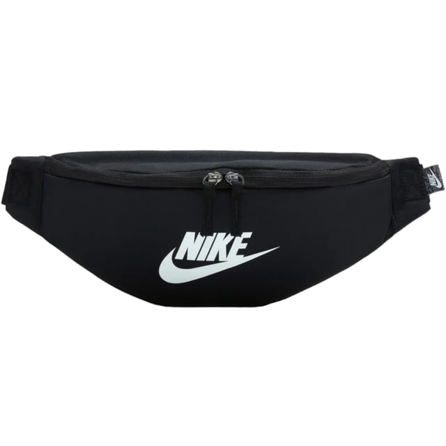 A comfortable and easy-to-adjust strap makes taking the Nike Heritage Waistpack on everyday trips a no-brainer. The main compartment provides secure storage for your phone, snacks or wallet, while the smaller accessories pocket on the back helps keep things like your keys or travel info safe and close at hand.
28cm L x 8cm W x 13cm H (approx)