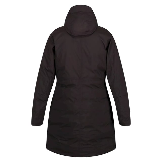 Material: 100% Polyester. Filling: Feather-Free. Lining: Polyamide, Quilted. Fabric: Stretch. Design: Logo, Plain. Fabric Technology: Breathable, DWR Finish, Heavyweight, High Warmth, Isotex 8000, Waterproof, Windproof. Insulated, Taped Seams. Neckline: Hooded, Zip Neck. Cuff: Inner Ribbed. Sleeve-Type: Long-Sleeved. Hood Features: Concealed Toggle Adjuster, Grown On Hood. Length: Hip Length. Pockets: 2 Patch Pockets. Fastening: Full Zip, Stud. 8000g/m¬≤/24hrs. Sustainability: 0% Animal Ingredients, Cruelty Free, Made from Recycled Materials. Waistline: Adjustable, Drawcord.