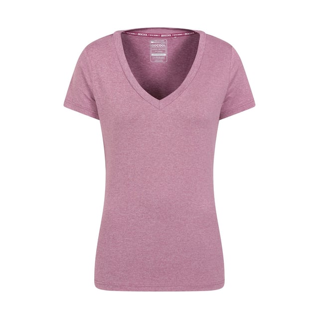 90% Polyester, 10% Elasthan. Design: Einfarbig. Ärmel-Typ: Kurz-Ärmel. Ausschnitt: V-Ausschnitt. Stoff-Technologie: Leicht, feuchtigkeitstransportierend, schnell trocknend.