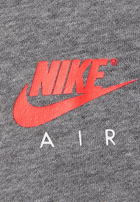 Nike air grey and red new arrivals tracksuit