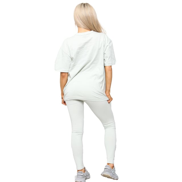 Kruze Womens Oversized TShirt Tracksuit