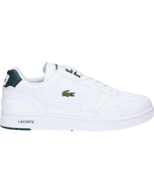 DEPORTIVAS LACOSTE DE NIÑOS UNISEX 42SUJ0004 T-CLIP Blanco,
