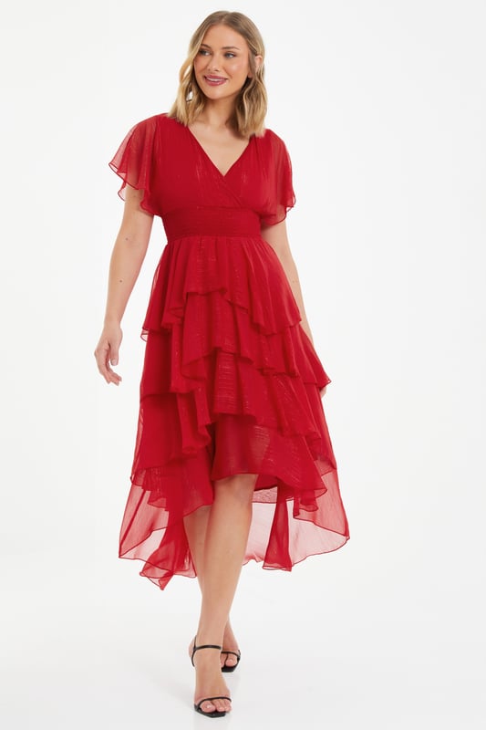 Vestido Red Glitter (M) main image 0