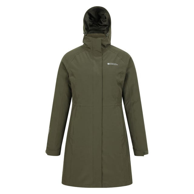Mountain Warehouse Womens/Ladies Alaskan Long 3 in 1 Jacket (Khaki Green)
