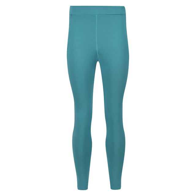 Girl's Regatta Juniors Atkin II Leggings in Blue The Atkin Leggings II are just the thing for active kids. The full-length kids' leggings are made with stretch Extol fabric to keep little ones moving. The kids' gym leggings come with UV protection to help protect against the sun, and they're quick drying to help keep them fresh. The leggings are ideal for high-energy sports, running and woodland adventures. The deep waistband provides a secure fit. Material: 87% Polyester, 13% Elastane. Ref: RKJ125GHG.