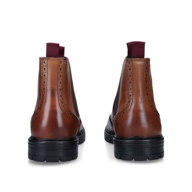 Kurt geiger tan terry pull on boot online
