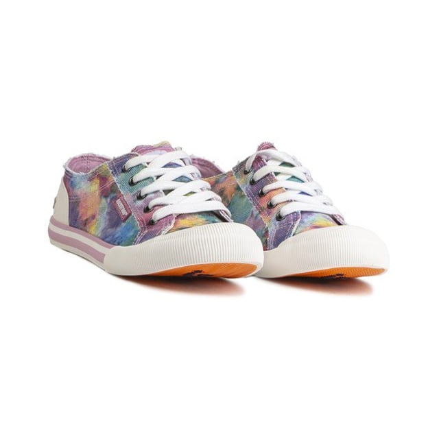 Women's Rocket Dog Jazzin Candy Tie Dye Pumps in Pink