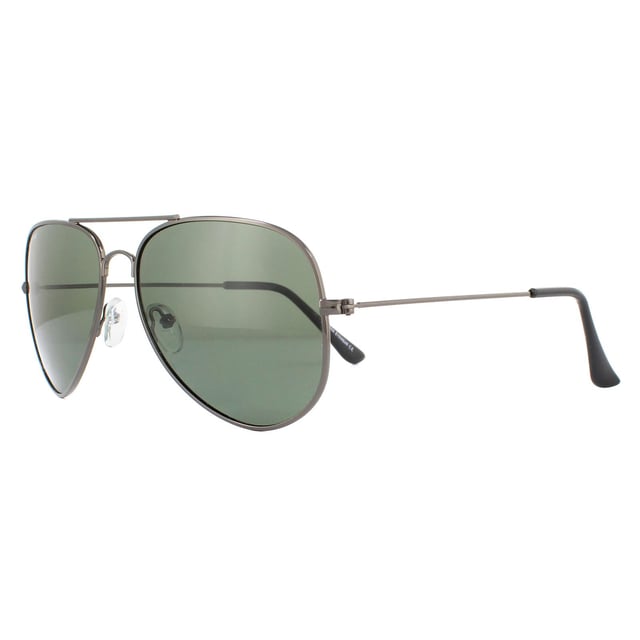Montana Sunglasses MP94 C Gunmetal Black Smoke Polarized are a lightweight, aviator style frame which are designed with all day comfort in mind. The durable metal frame have a contemporary appearance, yet classic shape which means they will look great across a wide range of face shapes and sizes. This frame has adjustable nose pads to ensure a perfect fit. These Montana designer sunglasses have aspheric, polarized lens technology, exceptional for a frame of this price.