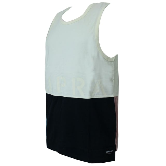 Supra Colour Block Round Neck Tank Top Mens Branded Vest 102176 217