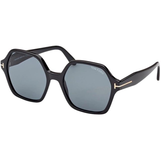 Experience luxury and sophistication with the Tom Ford FT1032-F 01A Romy Sunglass. Crafted from the finest materials, these sleek sunglasses feature 100% UVA/UVB protection and refined metallic accents. Admire the sophisticated Tom Ford style with these timeless sunglasses. Black Sunglass, Nose Bridge Width = 19mm, Lens Width = 56mm, Arm Length = 140mm Branded Sunglasses Case and Cleaning Cloth Included 100% Protection Against UVA & UVB Sunlight and Conform to British Standard EN 1836:2005, Sunglasses, Sunglasses Case, Cleaning Cloth and Care Instructions all Included Tom Ford FT1032-F 01A Romy Sunglass