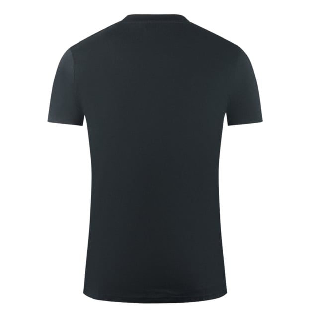 Aquascutum Large Bold London Aldis Brand Logo Black T-Shirt. Feel confident and stylish with the Aquascutum Bold Aldis Logo Black T-Shirt. Made from comfortable materials, this T-Shirt is emblazoned with Aquascutum's Aldis logo and features a classic crew neck and short sleeves. Step out with style and class!. Aquascutum Branded Logo Black tee, Crew Neck, Short Sleeves. 100% Cotton, Regular Fit. Fits True To Size. Style Code: TS006 16
