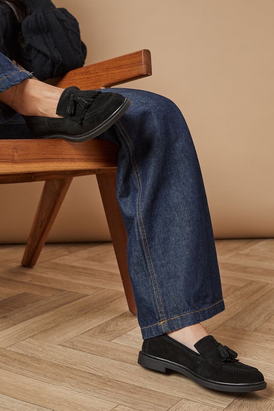 Leather Brighton Tassel Loafer