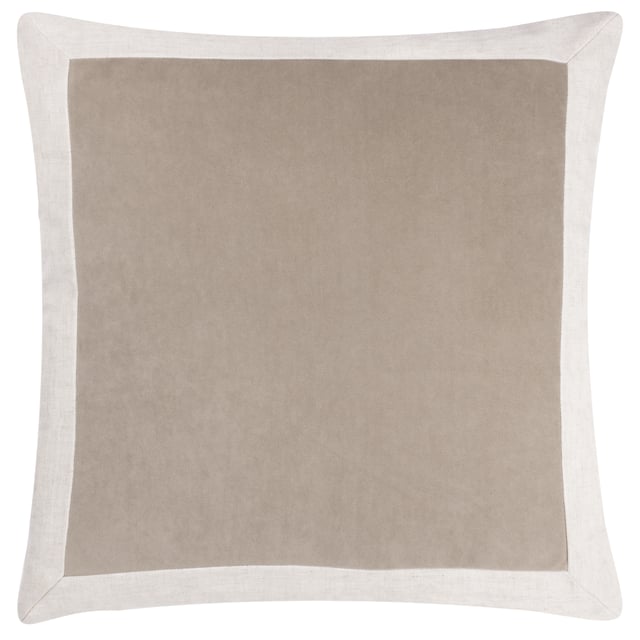 Simple but effective, the minimalistic Auden cushion is made from opulent washed velvet for bags of effortless comfort. It comes in a range of earthy organic tones, which allow you to create a relaxing, Japandi feel to your home. The distinctive washed velvet panel has a matte effect finish and a linen look fabric case, making the Auden cushion an ideal addition to any minimal interior style.