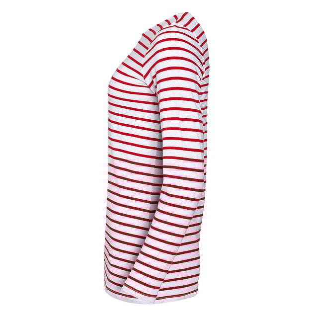 Nacken-Nahtband. Seitenschlitze. Doppelnähte. Etikett ohne Logo. Größe: XS - 32/34,  S: - 34/36, M - 36/38, L: 38/40, XL: 40/42, XXL: 42/44. 100% Baumwolle.