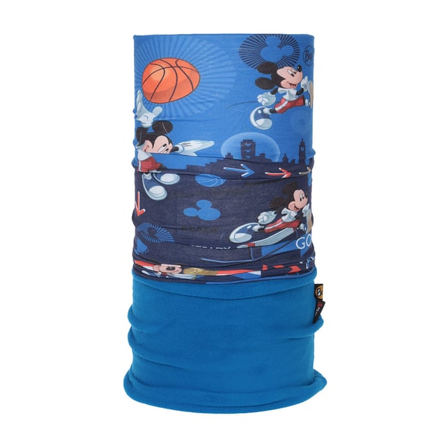 BUFF multifunctional tubular for polar children, versatile and adaptable.
 Polar neck gaiter in elastic microfiber and fleece lining. Protects from the cold thanks to its polar bottom and comfortable recycled microfiber top.
 Ideal for the cold, the children's tubular is ideal for winter sports, trips to cold places or for everyday life in winter.
 Design: Printed with your favorite characters.
 Polartec.
 Measures: 22x70cm
 Composition: 97% Polyester, 3% Elastane
 Care:
Machine wash max 30º
 -Do not iron
 -Do not use bleach
 -Do not dry clean