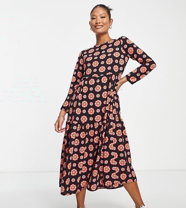Asos petite discount smock dress