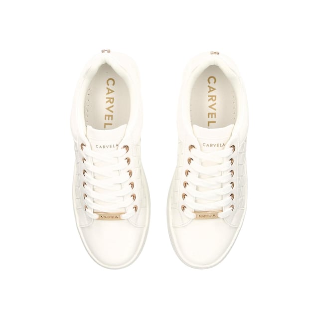 Carvela white sneakers hotsell
