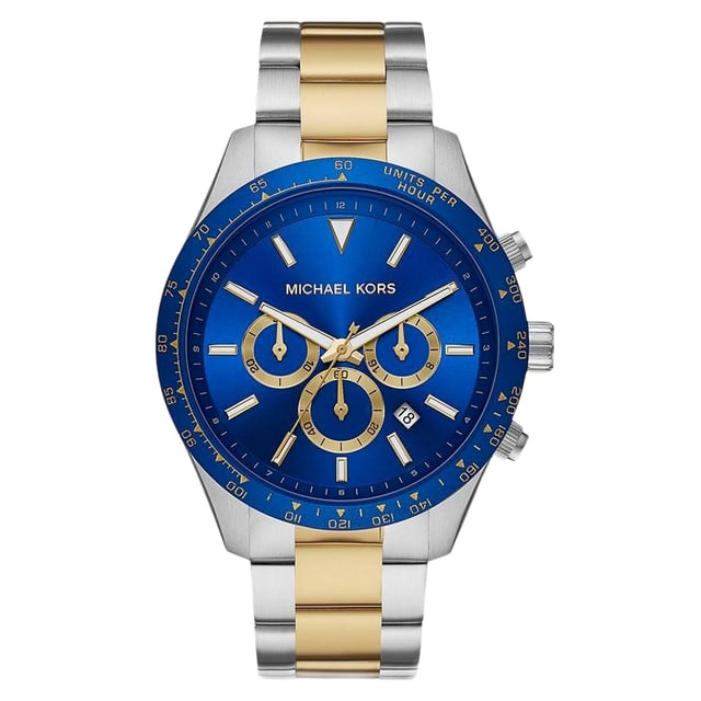 Michael Kors MK8825 - Damenuhr Quarz aus Edelstahl• Material: Edelstahl• Glas: Mineral• Armband: Edelstahl• Farbe: Silber Gold• Wasserbeständigkeit: 50 m (5 ATM)• Gehäusegröße: 45 mm