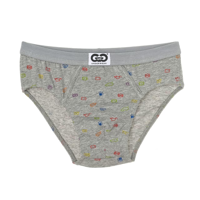 Set-6 slips.
 Elastische rubberen tailleband met geborduurd logo op het label.
 Ademende stof.
 Anatomische voorkant met de mogelijkheid om vast te houden zonder te knellen.
 Naden in toon zichtbaar.
 Samenstelling: 95% Katoen, 5% Elastaan
 Onderhoud:
Wassen op max. temperatuur 30º.
 - Geen bleekmiddel gebruiken.
 - Niet in de droger.
 - Niet strijken.
 - Niet chemisch reinigen.