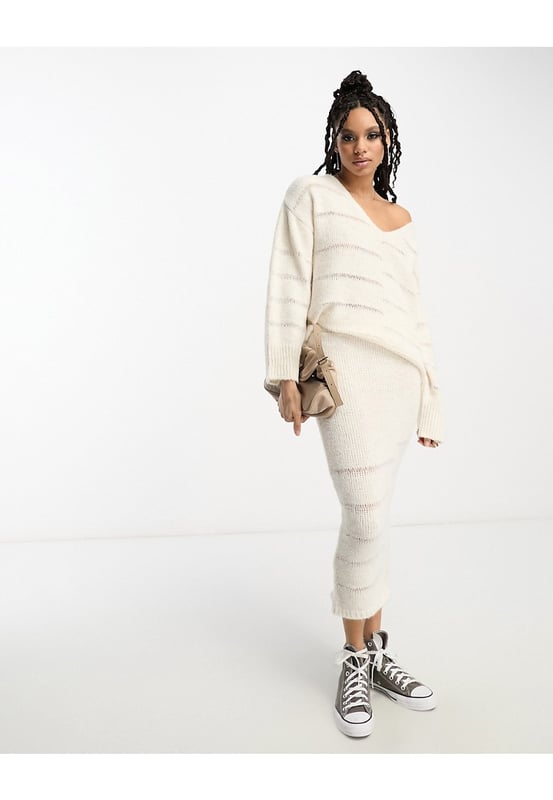 Midi skirt and hotsell jumper co ord
