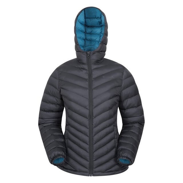 Outer Materials: 100% Nylon. Lining Material: 100% Nylon. Filling Material: 100% Polyester. Fabric: Microfibre. Design: Logo, Quilted. Fabric Technology: DWR Finish, Lightweight. Insulated. Cuff: Elasticated. Neckline: Hooded. Sleeve-Type: Long-Sleeved. Hood Features: Elasticated, Grown On Hood. Pockets: 2 Front Pockets. Fastening: Full Zip.