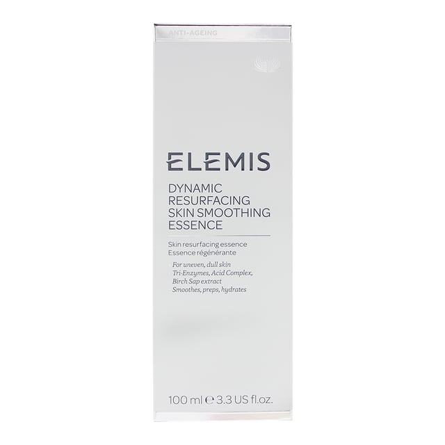 The Elemis Dynamic Resurfacing Skin Smoothing Essence is a clinically proven essence that has been formulated with Tri-Enzyme Technology that resurfaces, smooths and improves luminosity. The essence helps to renew and even the skin's texture whilst boosting the results of other skincare products. The essence, which is lightweight and milky, is infused with nourishing Birch Sap Extract and a skin friendly blend of Phytic, Lactic and Tartaric Acids, which help to encourage natural skin cell renewal and deliver plumping hydration.