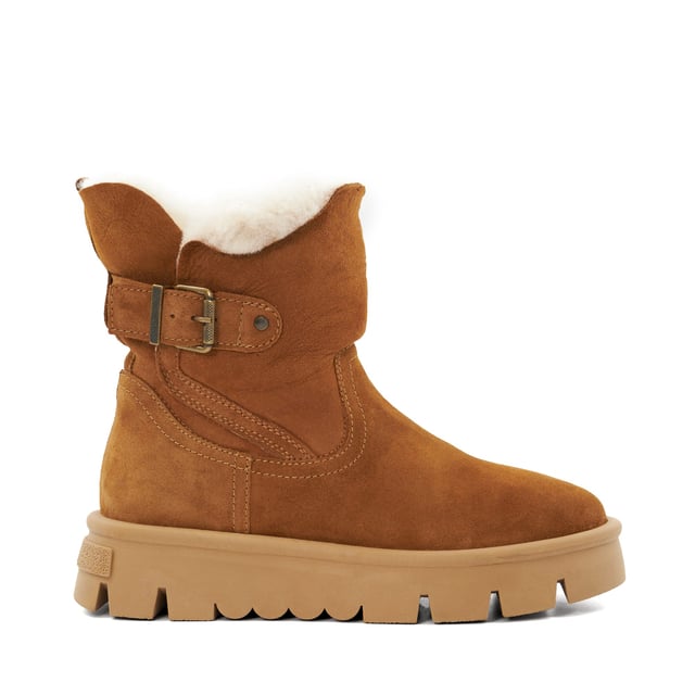 Dune Ladies Pheebs Faux Fur Lined Ankle Boots