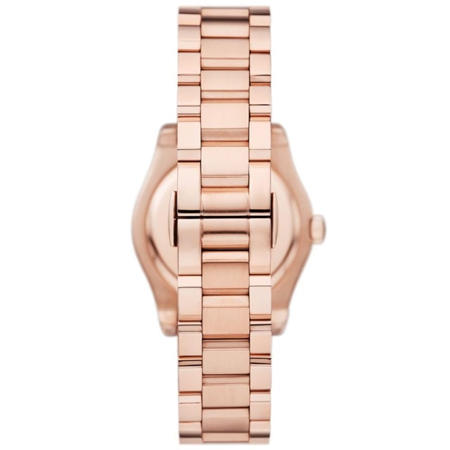 This Emporio Armani Federica Analogue Watch for Women is the perfect timepiece to wear or to gift. It's Rose Gold 32 mm Round case combined with the comfortable Rose Gold Stainless steel watch band will ensure you enjoy this stunning timepiece without any compromise. Operated by a high quality Quartz movement and water resistant to 5 bars, your watch will keep ticking. This elegant, fashionable watch set with beautiful stones is a perfect gift for New Year, birthday,valentine's day and so on This Analogue watch has a Calendar function: Date High quality 19 cm length and 15 mm width Rose Gold Stainless steel strap with a Deployment clasp Case diameter: 32 mm,case thickness: 9 mm, case colour: Rose Gold and dial colour: Silver
