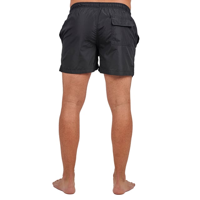 Short swimsuit Superb.
 Medium style length.
 Elastic rubber waistband with laces.
 Brand print.
 Seams seen in tone.
 Side pockets.
 Like and soft fabric.
 Composition: 100% polyester
 Care:
Wash at a maximum temperature of 30º
 -Does not allow dryer
 -It does not support dry cleaning
 -Allows the use of iron
 -Hand wash