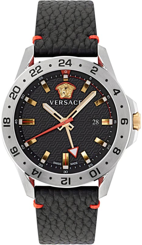 Versace silver sport tech watch deals