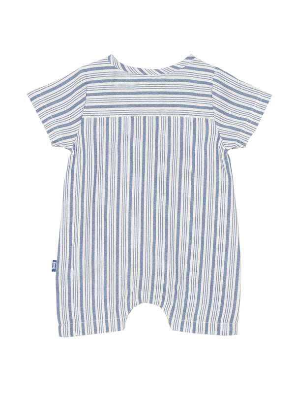 This really is a rather special little number. Perfect for those days on the beach or in the garden, our haven romper is a must-have for this seasons wardrobe. Lightweight and practical, this romper will keep your little one cool this summer. With other haven stripe fabric options across all ages available this season there are also lots of opportunities to create 'matchy matchy' sibling or friend looks.