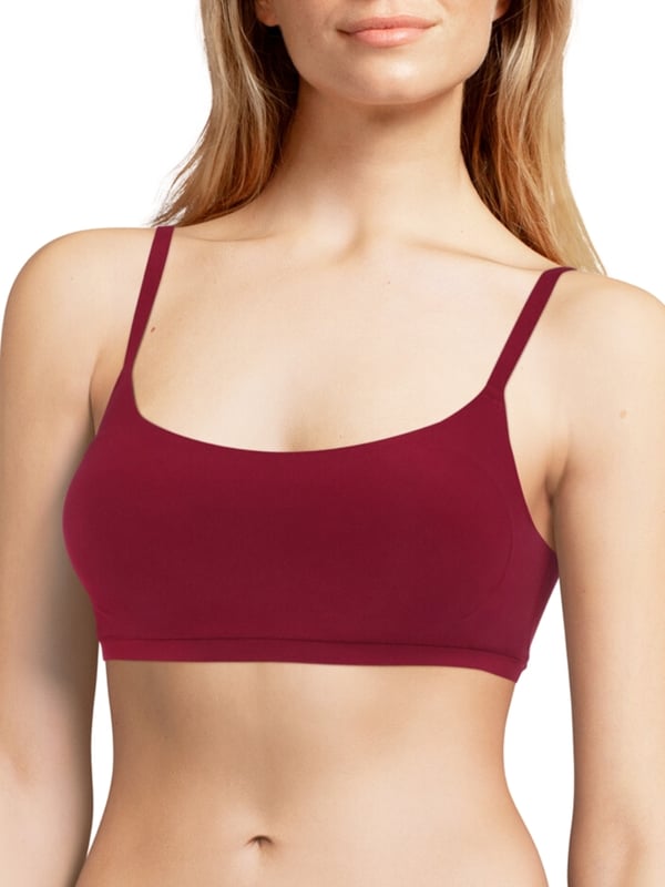 Chantelle SoftStretch Padded Bralette Top. With adjustable straps, scoop neckline and non-removable pads.