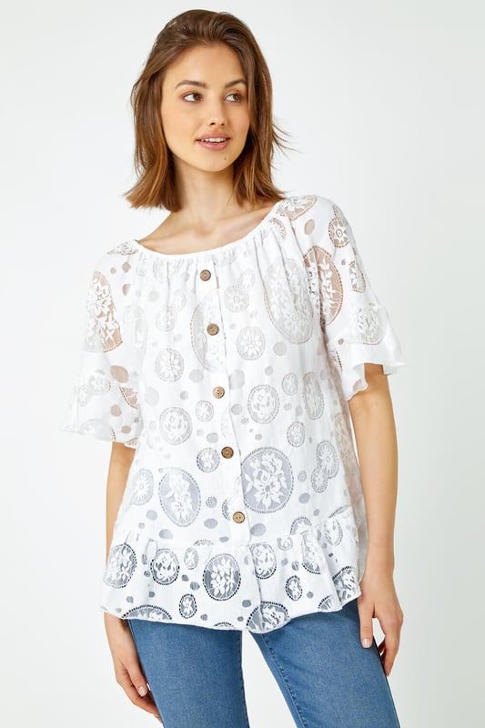 Roman bardot tops hot sale